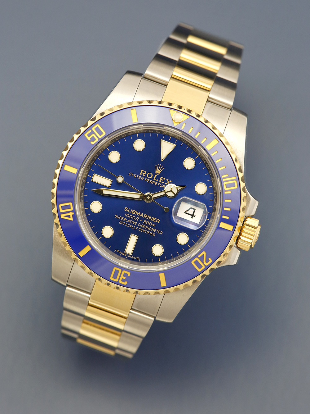 Rolex Submariner Date 116613LB | B&P 12/207 | Rolex service Rolex Submariner Date 116613LB | B&P 12/207 | Rolex service