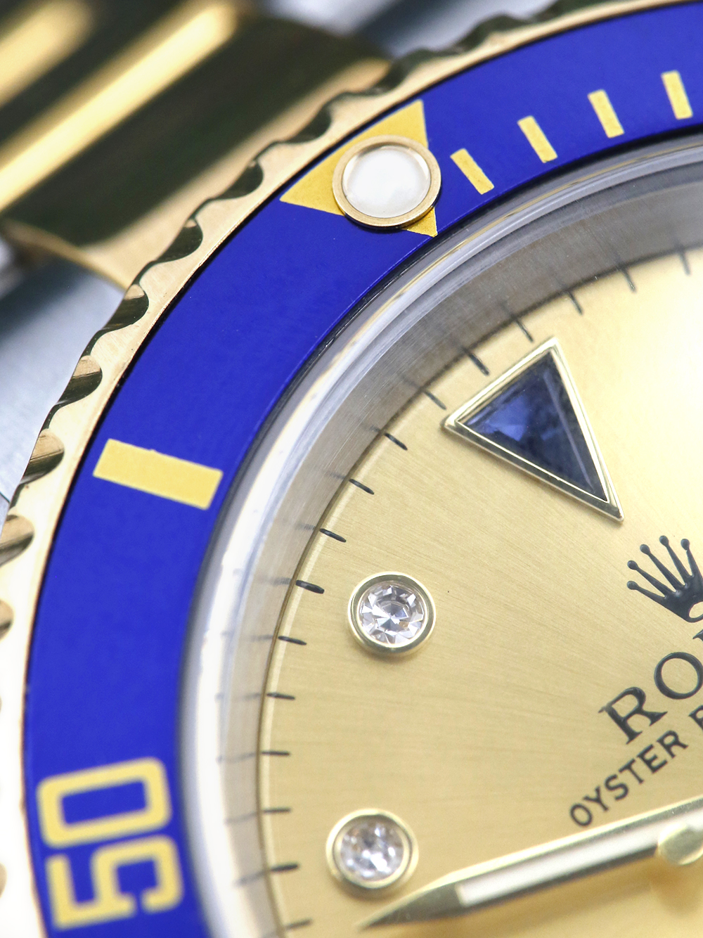 Rolex Submariner Date 16613 Champ" Serti Dial Rolex Submariner Date 16613 Champ" Serti Dial