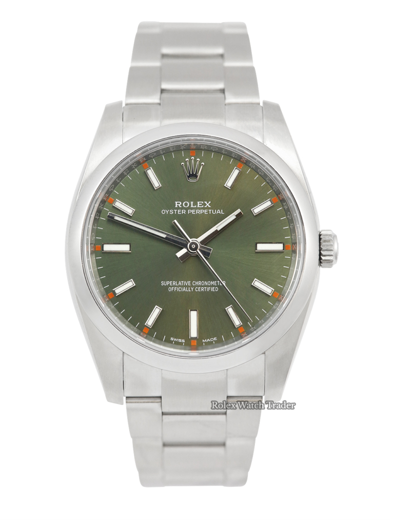 Rolex Air King 34mm 114200 | Green dial