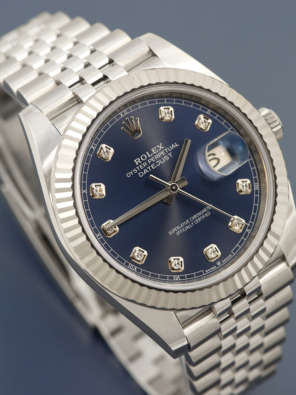 Rolex Datejust 41 126334 blue diamond dot | 2020 full set Rolex Datejust 41 126334 blue diamond dot | 2020 full set